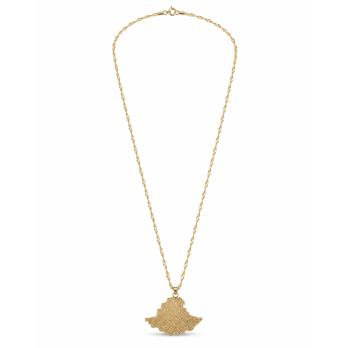 Dreamfix Ethiopia Pendant with Lion Emblem - gtwtoporld.com