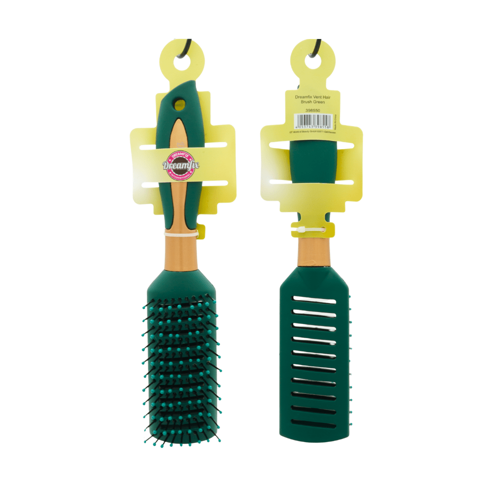 Dreamfix Green Air Cushion Brush (Square & Vent & Paddle) - gtwtoporld.com