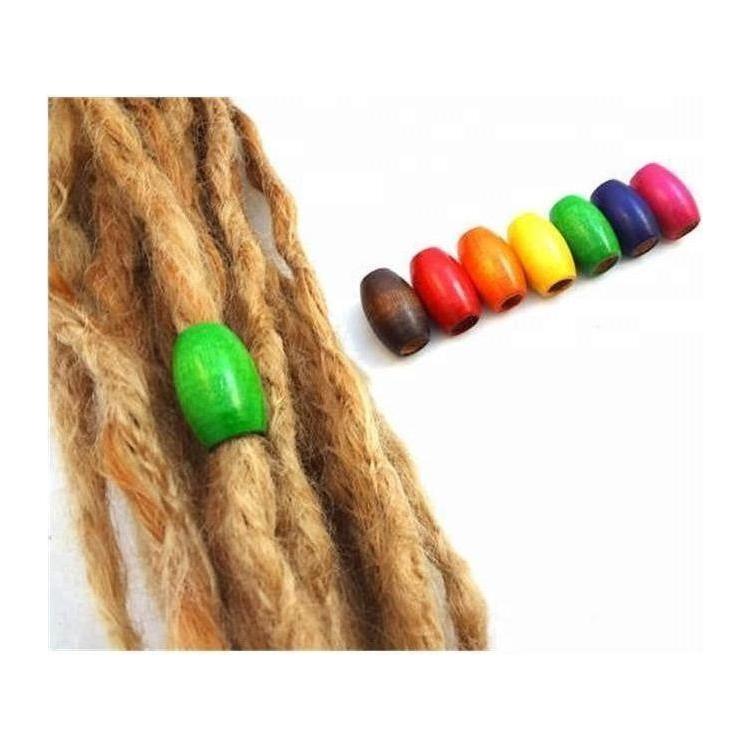 Dreamfix Hair Bead Dreadlocks Rainbow Color 24pcs - gtwtoporld.com
