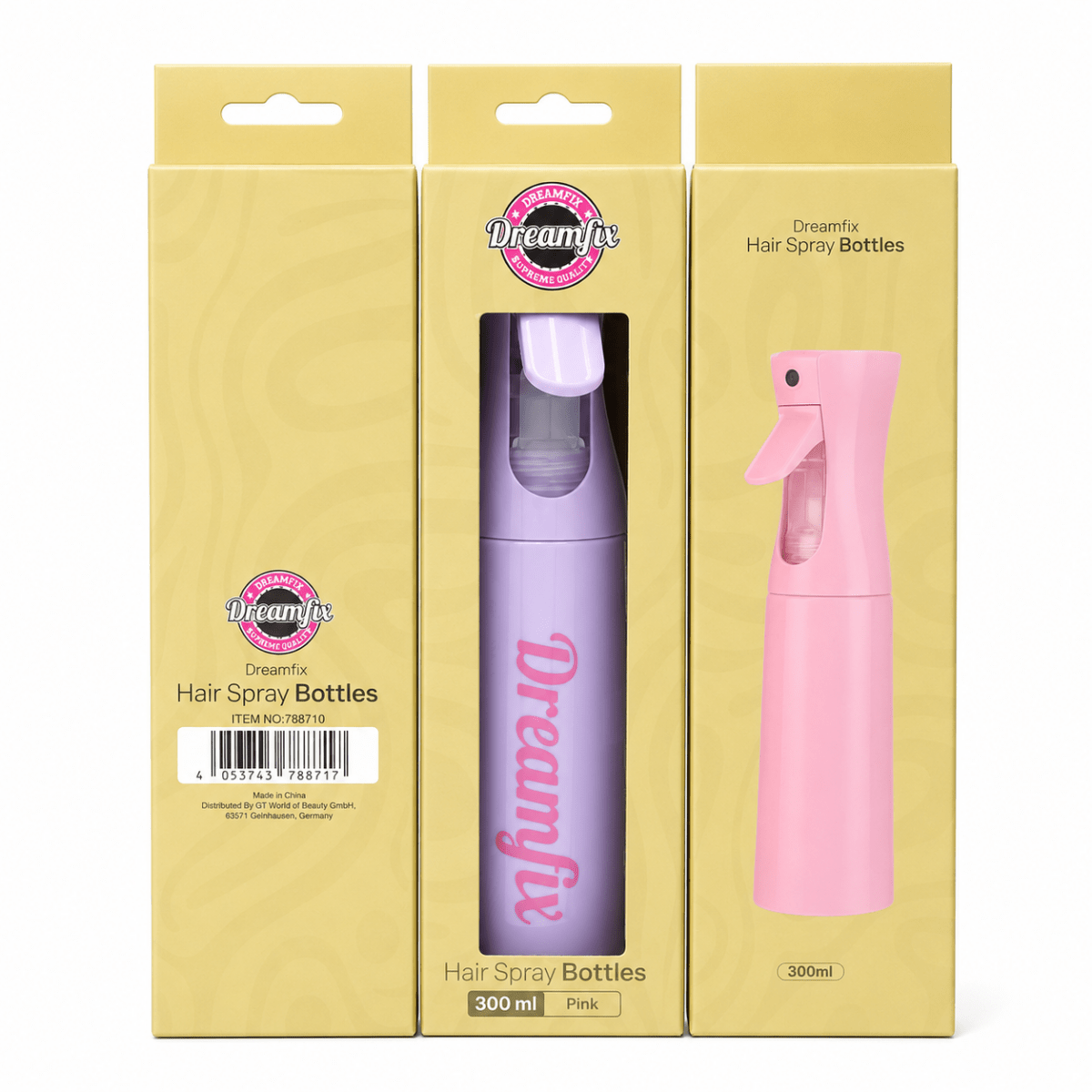 Dreamfix Hair Spray Bottles 300ml/200ml - gtwtoporld.com