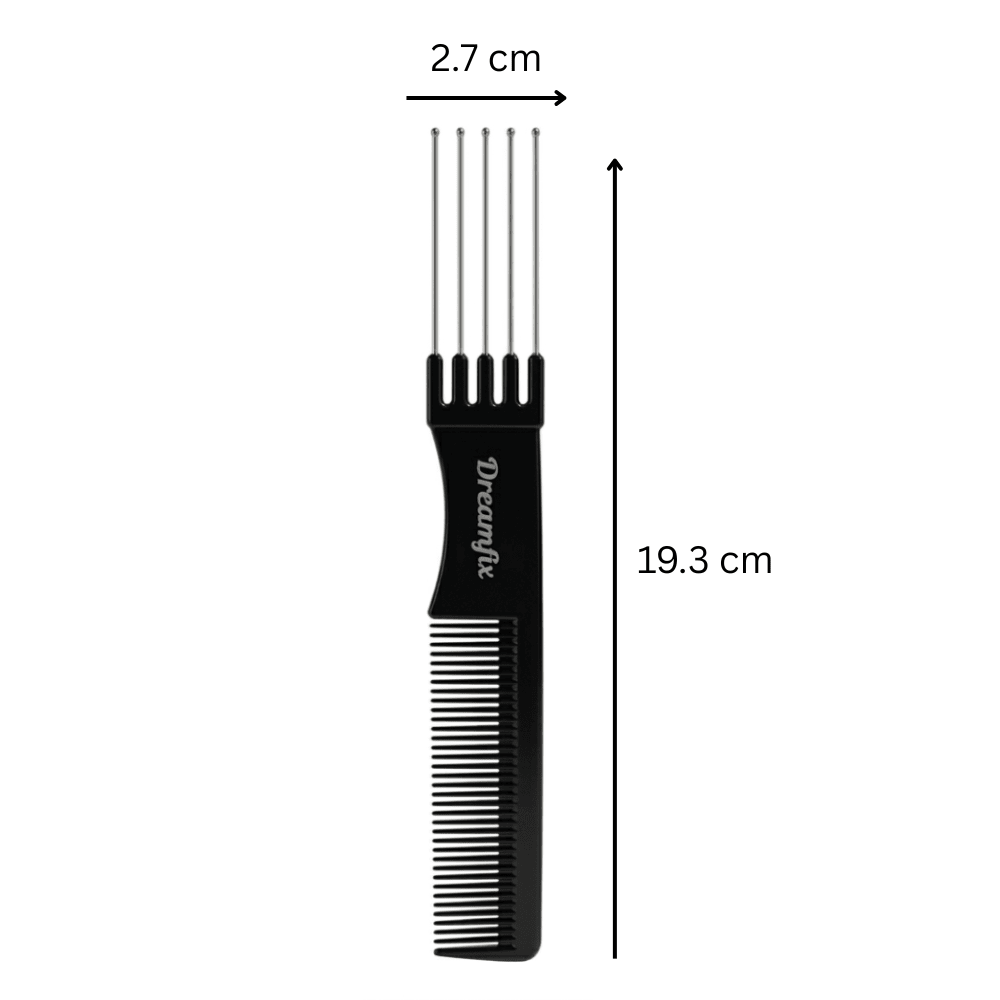 Dreamfix Hairdressing Comb (Metal Handle) - gtwtoporld.com