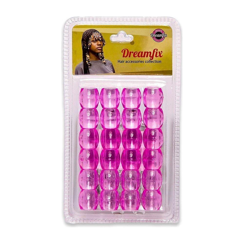 Dreamfix Jumbo Hair Beads Transparent - gtwtoporld.com