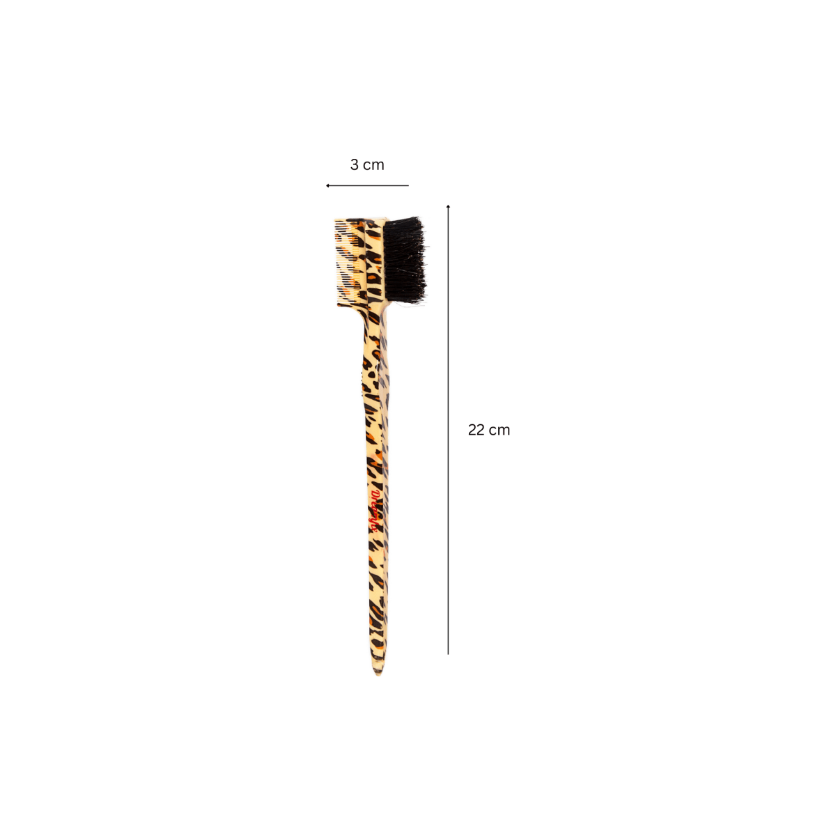 Dreamfix Leopard Printing Edge Brush Size: 22*3cm - gtwtoporld.com