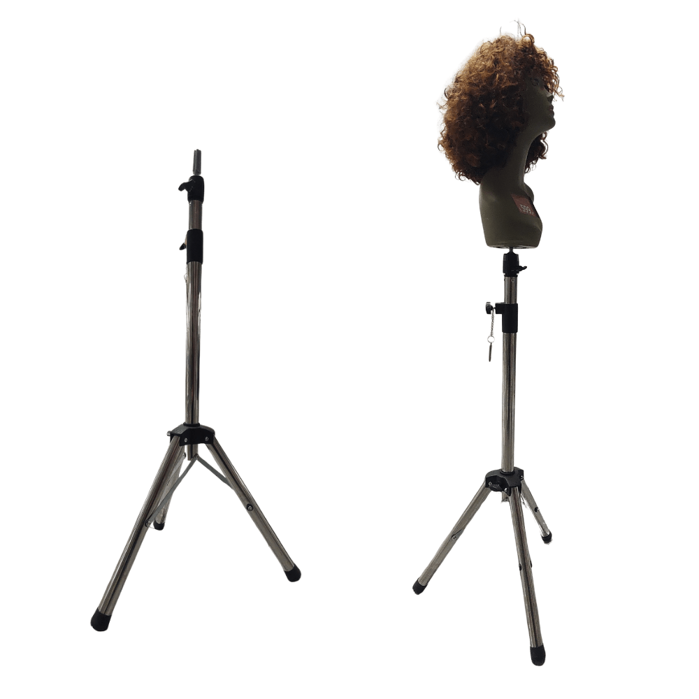 Dreamfix Mannequin Head Tripod Stand (Black) - gtwtoporld.com