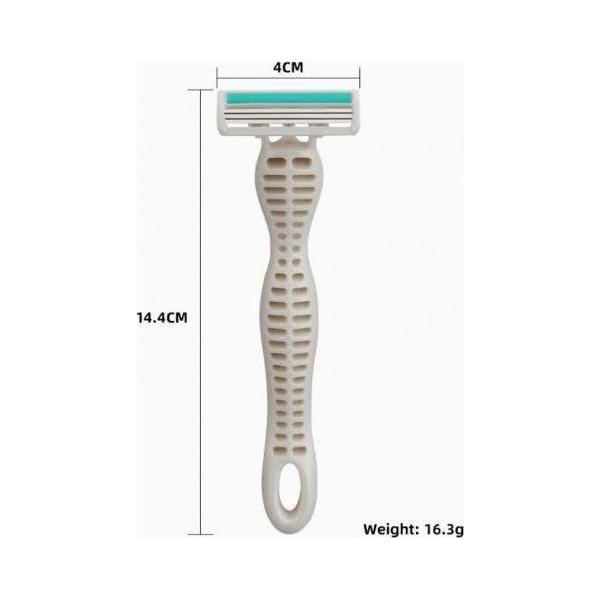 Dreamfix Maxfresh Ladies Shaving Stick Razors Blades With Lubricating Strip 3Pcs - gtwtoporld.com