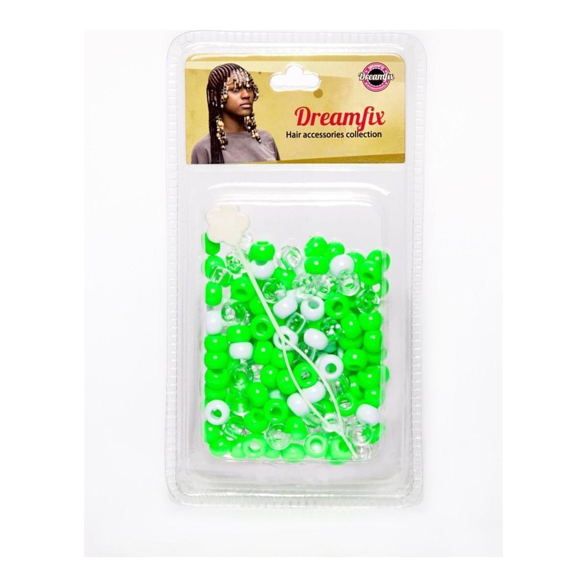 Dreamfix Plastic Hair Beads For Kids Assorted - gtwtoporld.com