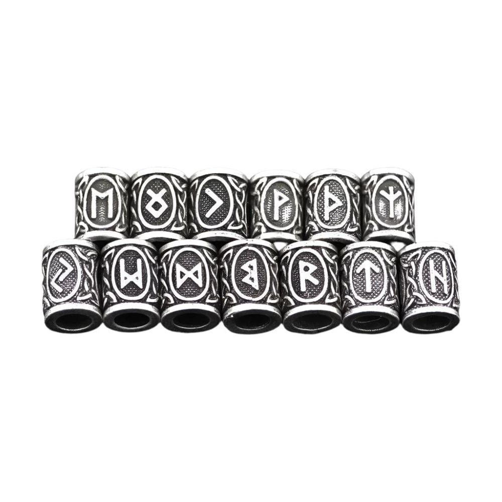 Dreamfix Vintage Silver Viking Letter DIY Bracelets 24pcs - gtwtoporld.com