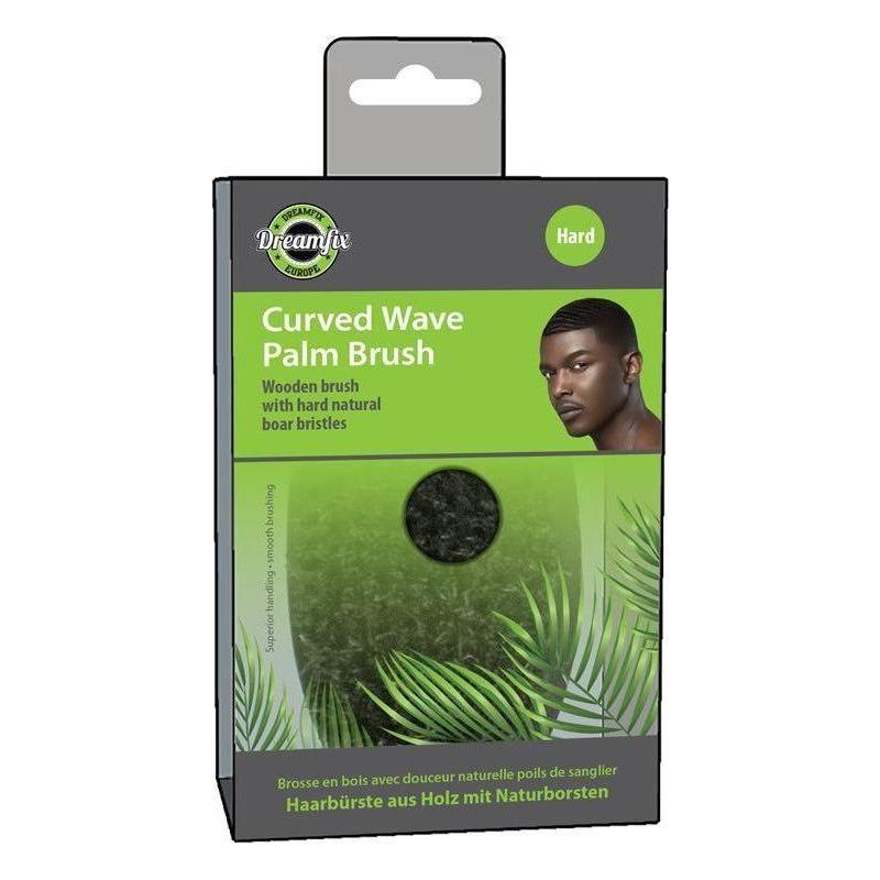 Dreamfix Wave Curved Hard Palm Brush - gtwtoporld.com