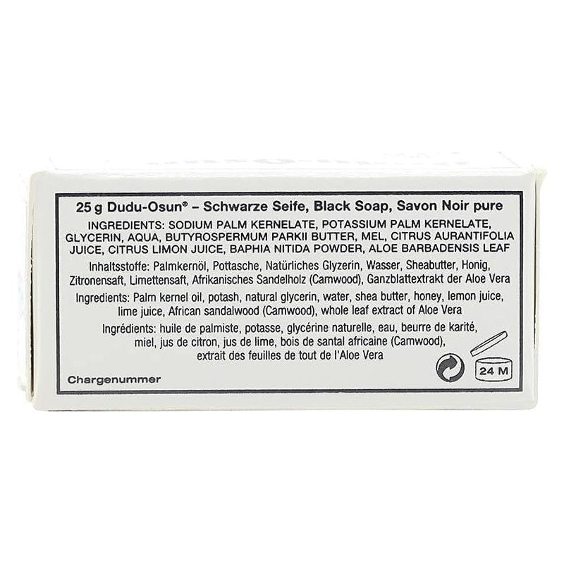 Dudu - Osun Schwarze Seife Pure - parfümfrei 25g - gtwtoporld.com