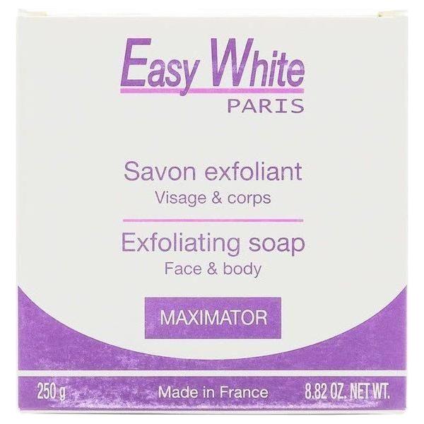 Easy White Paris Exfoliating Soap Face & Body Maximator 250g - gtwtoporld.com
