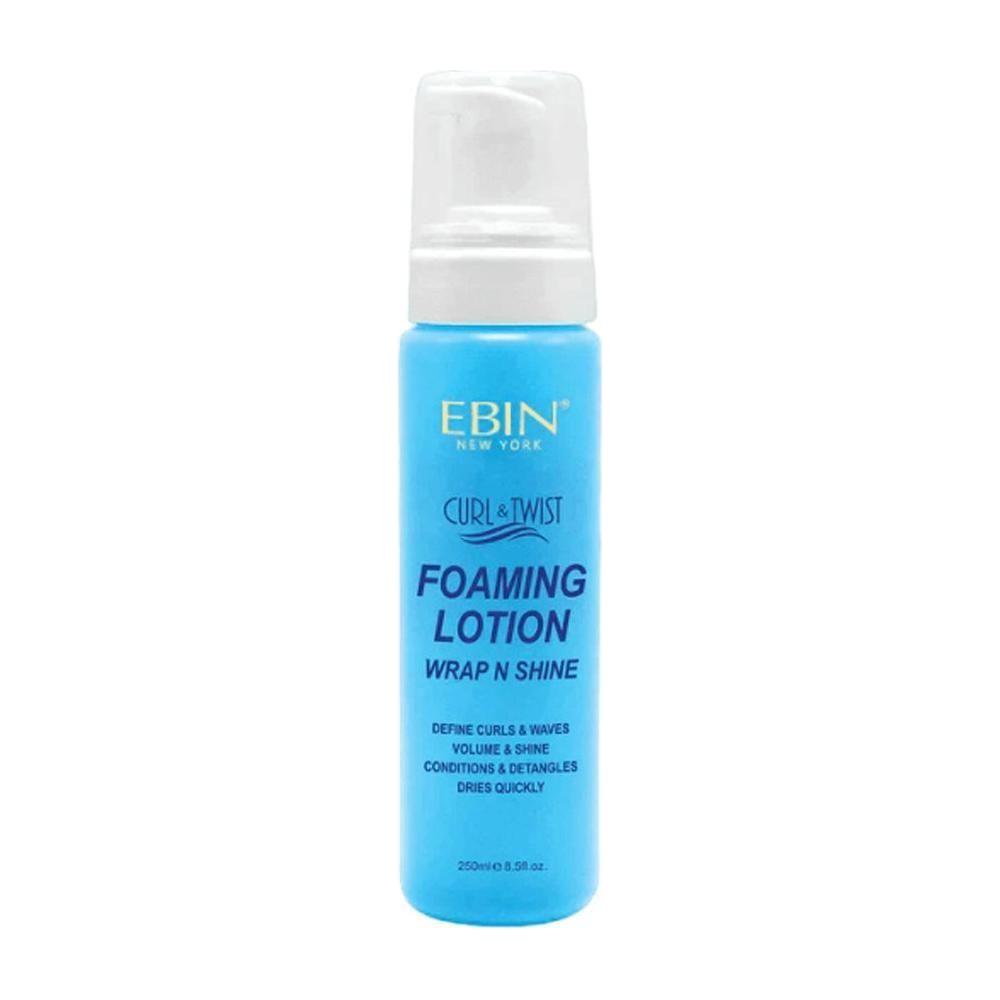 Ebin New York Curl & Twist Foaming Lotion Wrap N Shine - Original 250ml - gtwtoporld.com