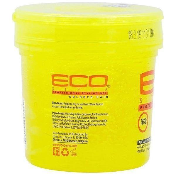 Eco Style Color Treated Yellow Styling Gel 473ml - gtwtoporld.com