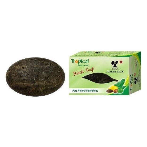 EDU black soap Pure Natural Ingrediants 150g - gtwtoporld.com