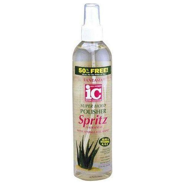 Fantasia IC Super Hold Polisher Spritz hairspray with Sparkle Lite Shine 355ml - gtwtoporld.com