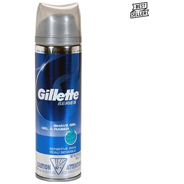 Gillette Shave Gel For Sensitive Skin 207ml - gtwtoporld.com
