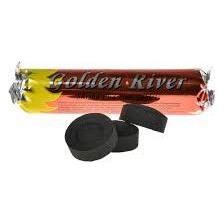 Golden River Long Burning Charcoal 33mm (1 pack of 10 rolls) - gtwtoporld.com