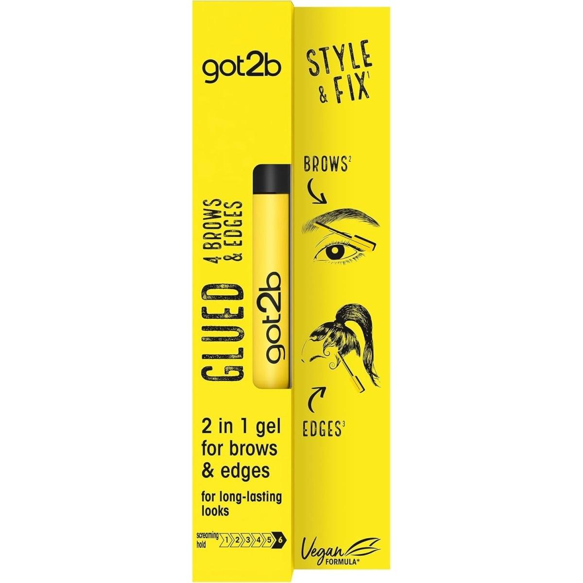 Got2b Glued for Brows & Edges 2 in 1 Wand Eyebrow Gel - gtwtoporld.com