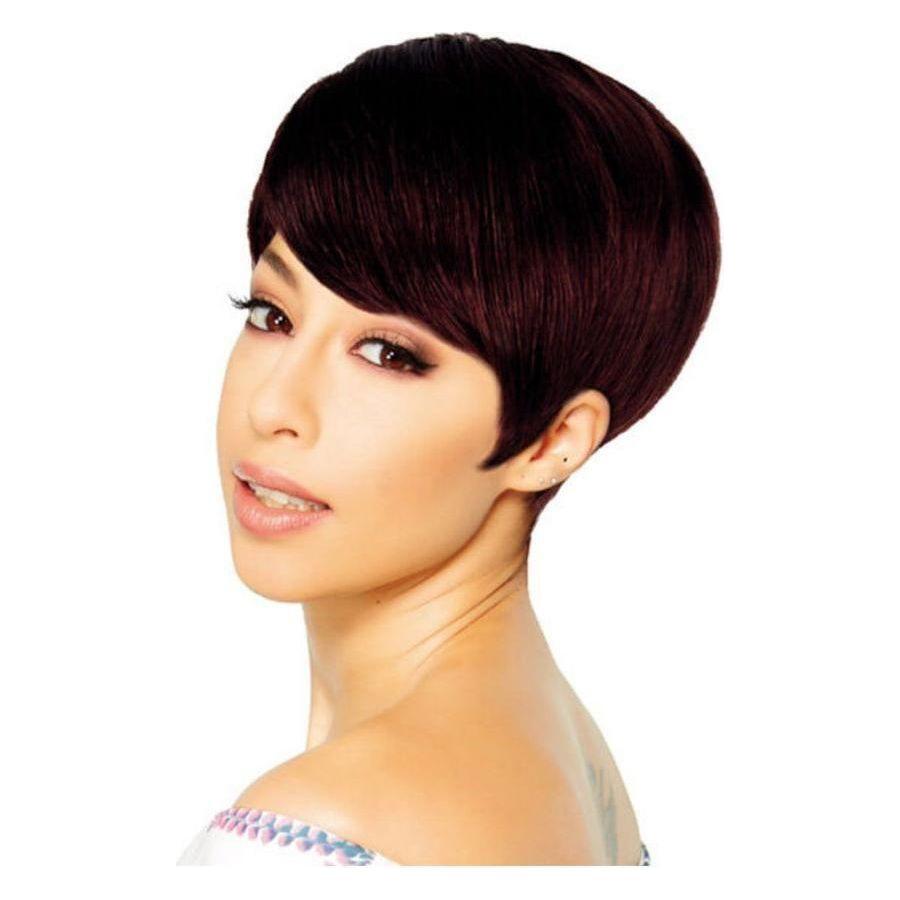 Hair by Sleek Fashion Wig Ane Human Hair - gtwtoporld.com