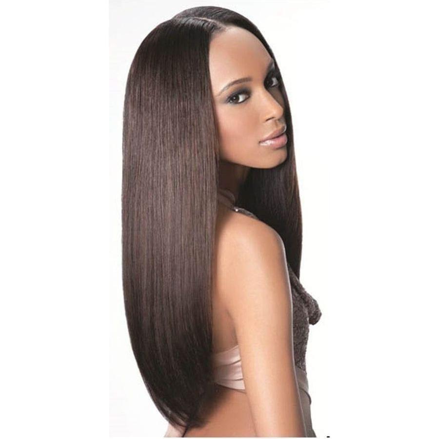 Hair by Sleek Remi Touch Choice Yaki Straight 10" Human Hair Color: 2 Dunkelbraun - gtwtoporld.com