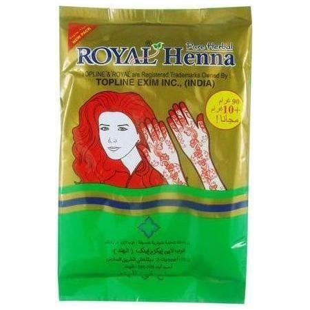 Henna Powder Royal 60g Black - gtwtoporld.com
