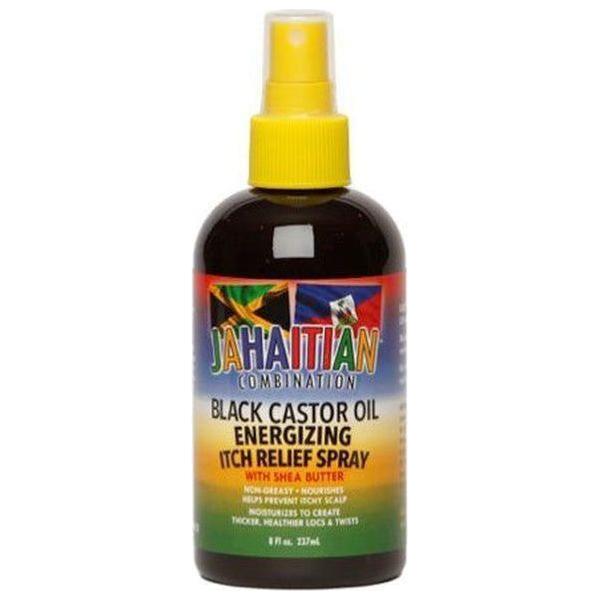 Jahaitian Combination Black Castor Oil Energizing Itch Relief Spray 237ml - gtwtoporld.com