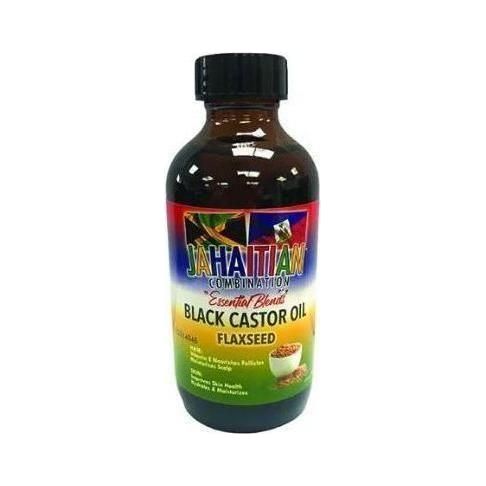 Jahaitian Combination Black Castor oil Flaxseed 4oz - gtwtoporld.com