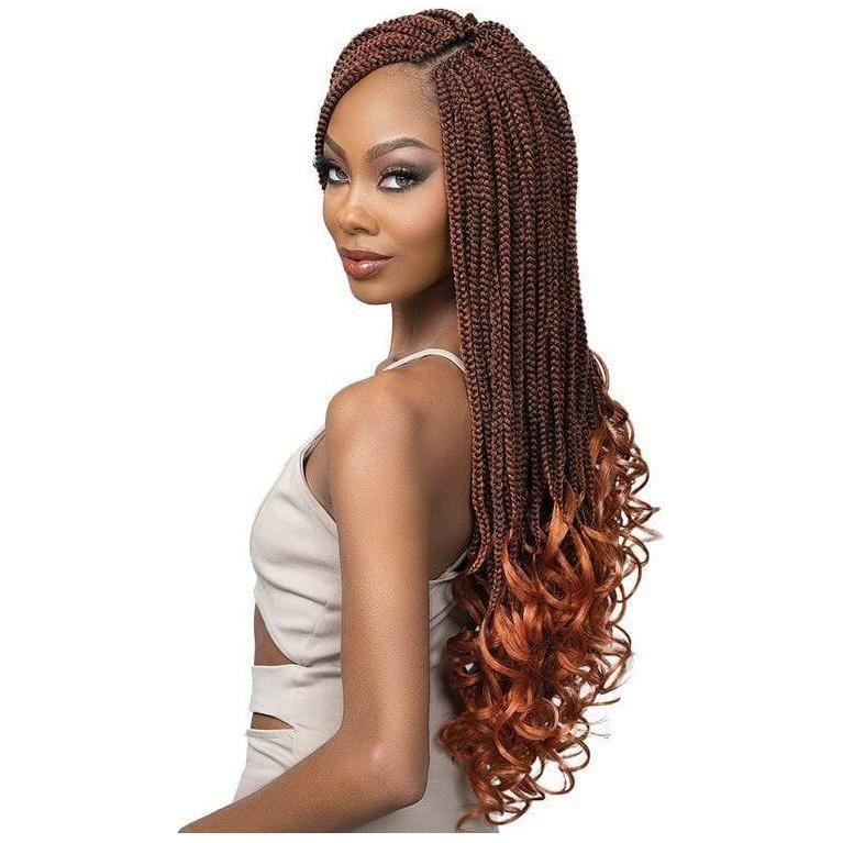 Janet Collection 3X Pre - Stretched French Curl Kunsthaar 48" - gtwtoporld.com