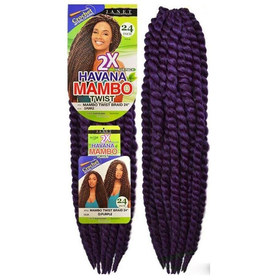 Janet Collection Havana Mambo Twist 24" Synthetic Hair 2X Value Pack - gtwtoporld.com