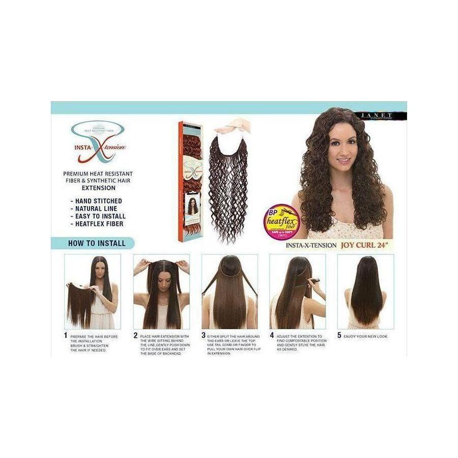 Janet Collection Insta - X - tension Joy Curl 24" Synthetic Hair - gtwtoporld.com