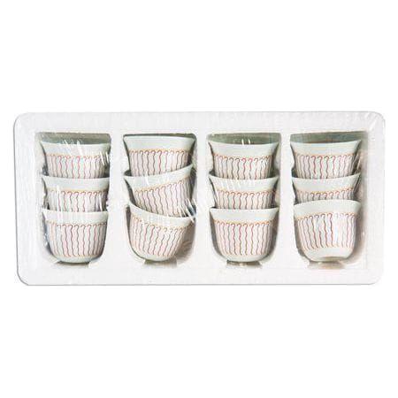 Kaffeetassen Finjal blue/red/Green (12er Pack) - gtwtoporld.com