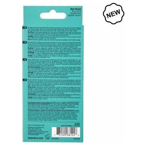 Kiss Colors Quick Cover Root Touch Up Shadow - Dark Brown - gtwtoporld.com