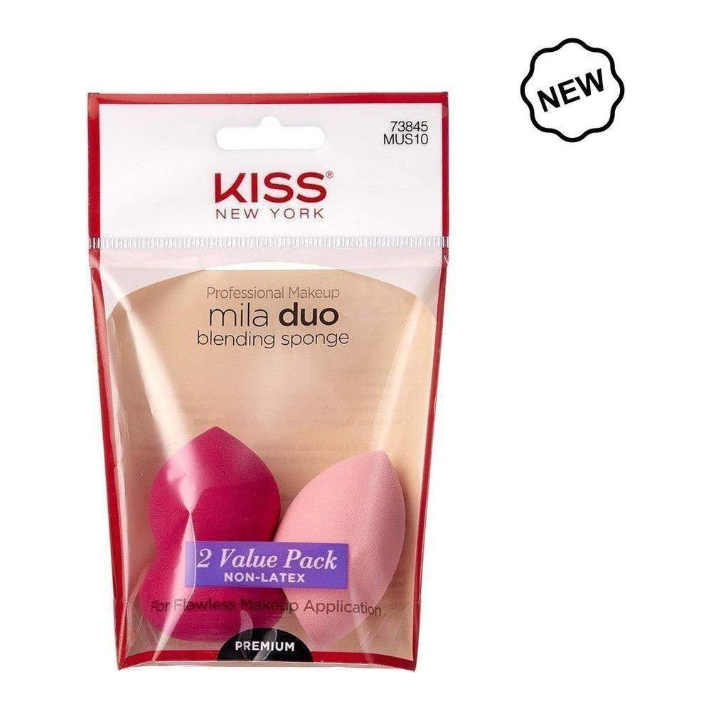 Kiss New York Professional Makeup Duo Blending Sponges - gtwtoporld.com