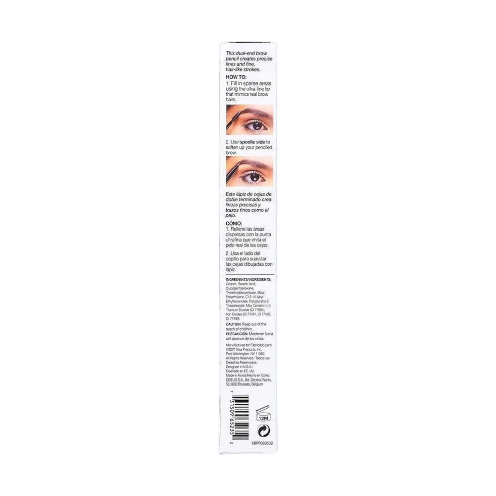 Kiss New York Top Brow Fine Precision Pencil - gtwtoporld.com