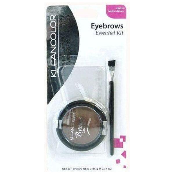 Kleancolor Eyebrow Kit Black/Medium/Brown - gtwtoporld.com