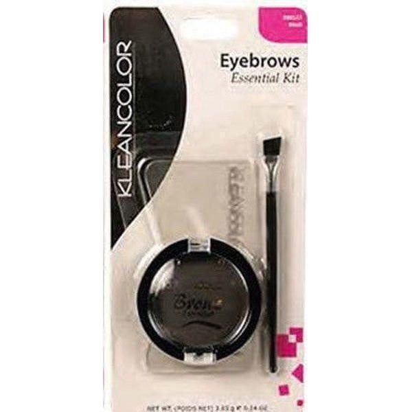 Kleancolor Eyebrow Kit Black/Medium/Brown - gtwtoporld.com
