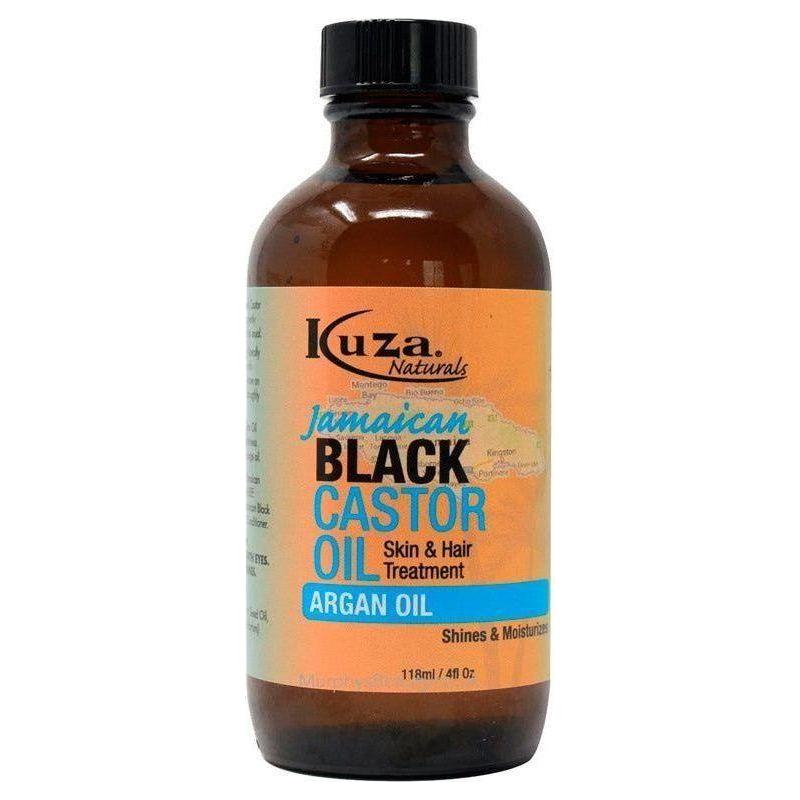 Kuza Jamaican Black Rizinus Arganöl 4oz - gtwtoporld.com