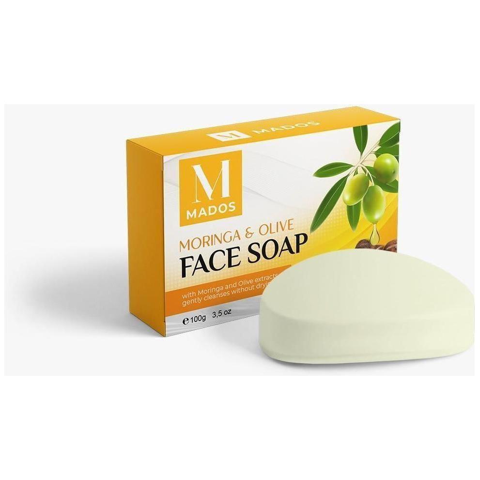 Mados Moringa & Olive Face Soap 100g - gtwtoporld.com