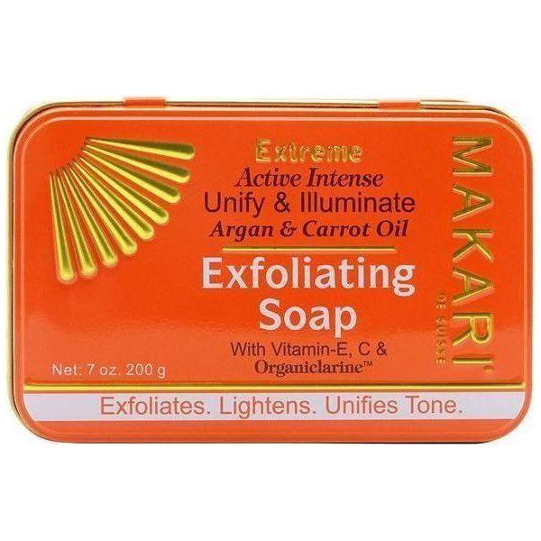 MAKARI Extreme Argan & Carrot Oil Exfoliating Soap 200g - gtwtoporld.com