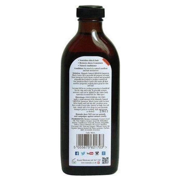 Mamado Natural Origi.Jamaican Black Castor Oil With Co150 ml - gtwtoporld.com