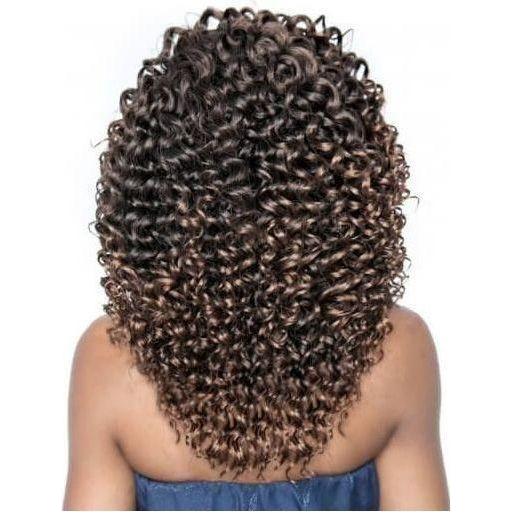 Mane Concept Afri - Naptural Caribbean Sassy Curl Crochet Braid Kanekalon + Toyokalon Fiber 18" - gtwtoporld.com