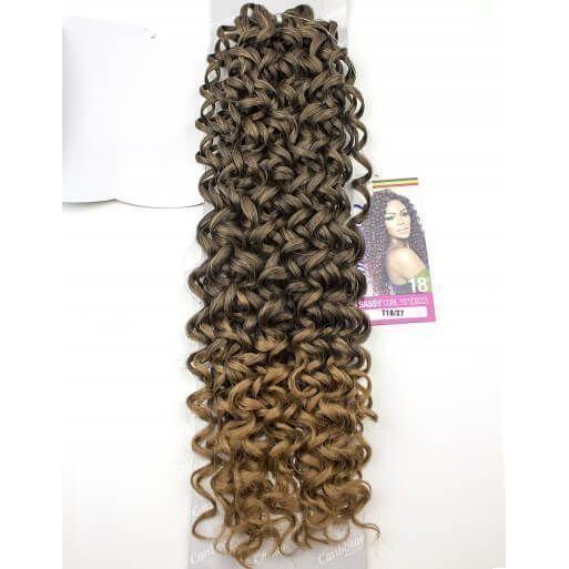 Mane Concept Afri - Naptural Caribbean Sassy Curl Crochet Braid Kanekalon + Toyokalon Fiber 18" - gtwtoporld.com