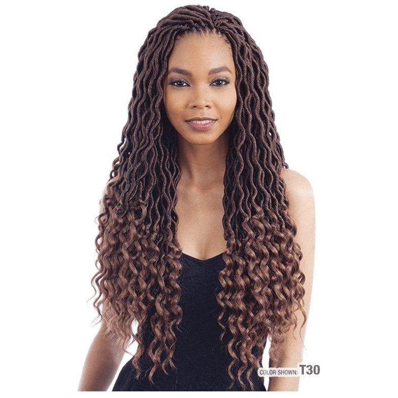 ModelModel Glance Braid Goddess Loc 20" - Synthetisches Haar - gtwtoporld.com