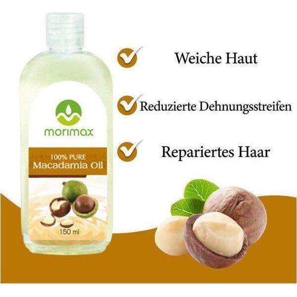 Morimax 100% Pure Macadamia Nut Oil 150ml - gtwtoporld.com