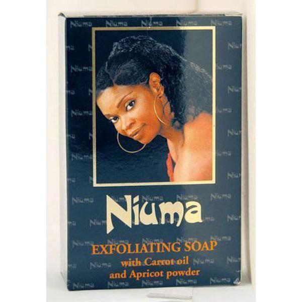 Niuma Exfoliating Soap With Carrot oil and Apricot powder 200g - gtwtoporld.com