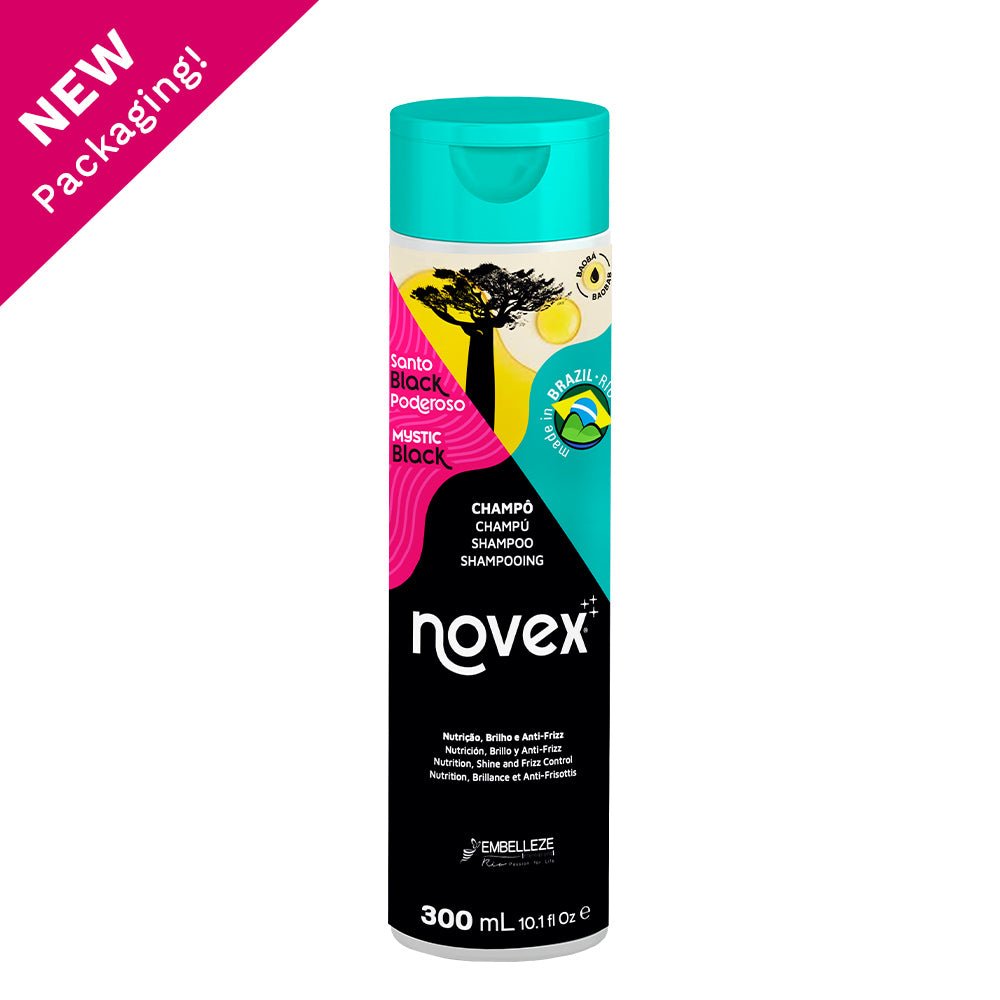Novex Santo Black/Mystic Black Shampoo 300ml - gtwtoporld.com