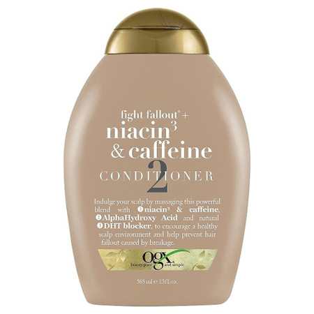 OGX fight Fallout + Niacin 3 & Caffeine Conditioner 385 ml - gtwtoporld.com