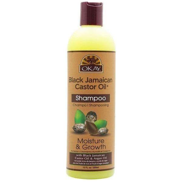 Okay Black Jamaican Castor Oil Shampoo Moisture & Growth 355ml - gtwtoporld.com