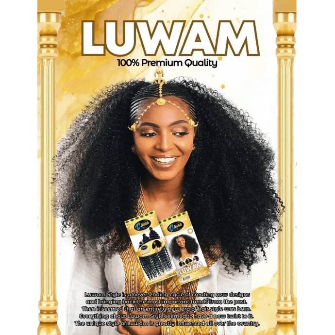 Olivia Luwam 100% Premium Quality Synthetic Braid Extension