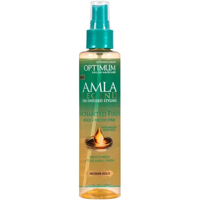 Optimum AMLA LEGEND Hair Polish Spray Medium Hold 180ml - gtwtoporld.com