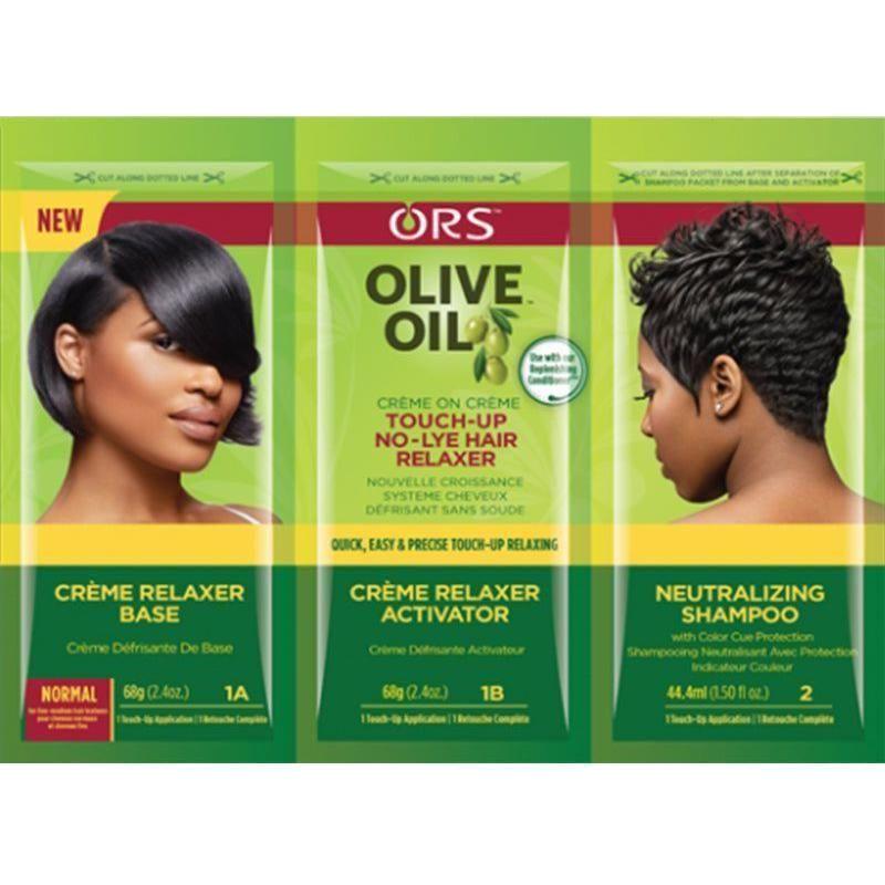 ORS Olive Oil Touch - Up No Lye Hair Relaxer Normal - gtwtoporld.com